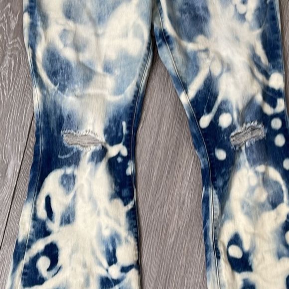 YMI Bleach Washed Denim Jeans - Picture 5 of 15